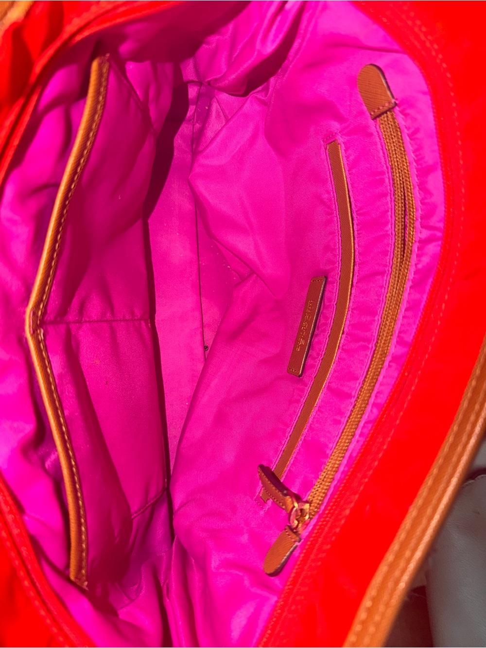 4 designer Purse/Handbag Bundle:Michael Kors, Victoria secret,Nine West - Picture 14 of 15